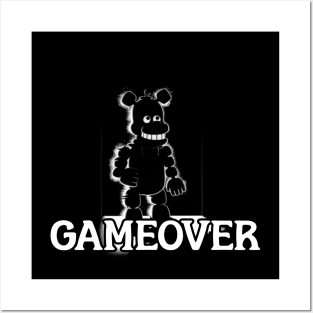 game over Posters and Art